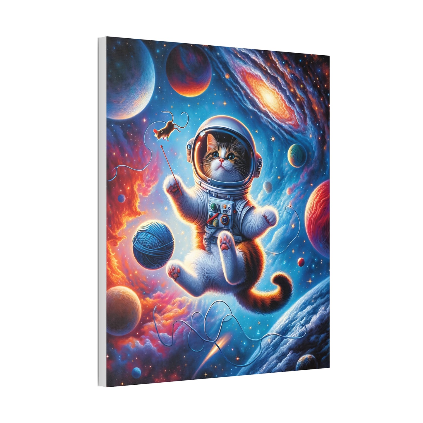 Astro Kitty Wall Art