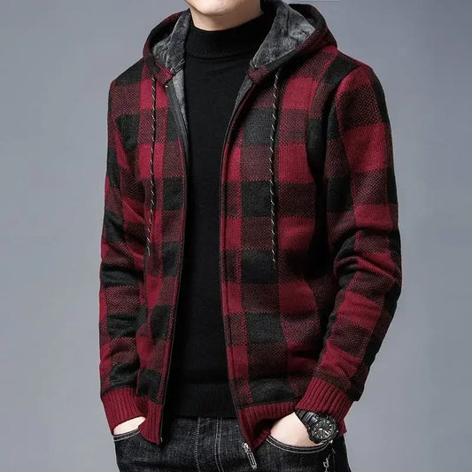 Logan Plaid Hoodie