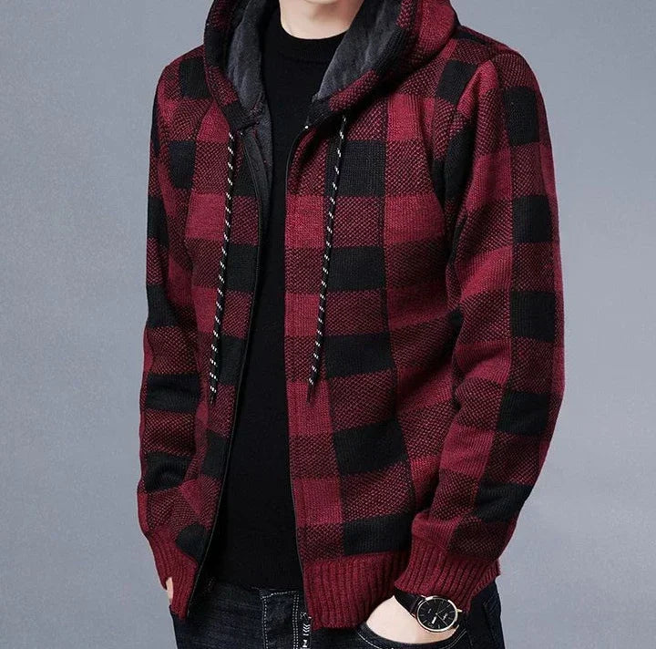 Logan Plaid Hoodie