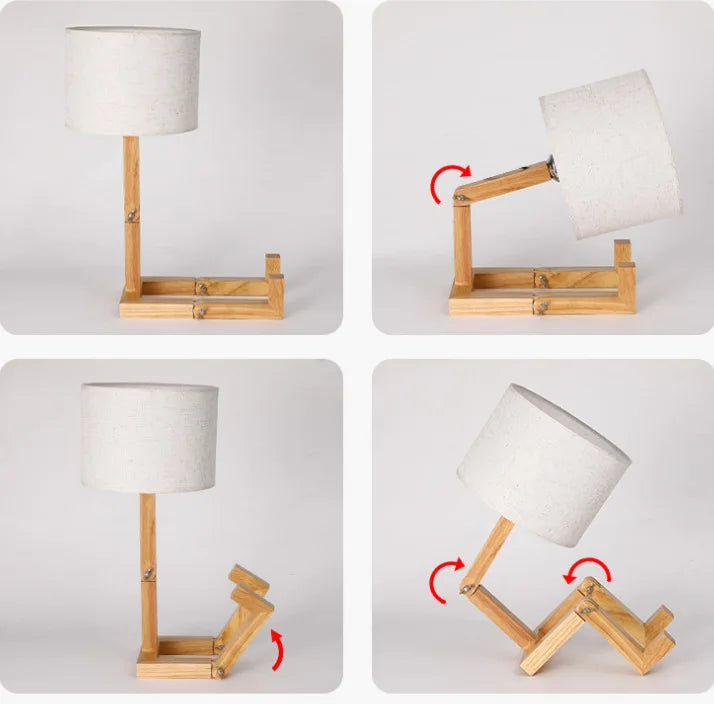 Captain Bamboo Desk Lamp