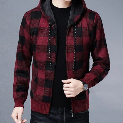 Logan Plaid Hoodie