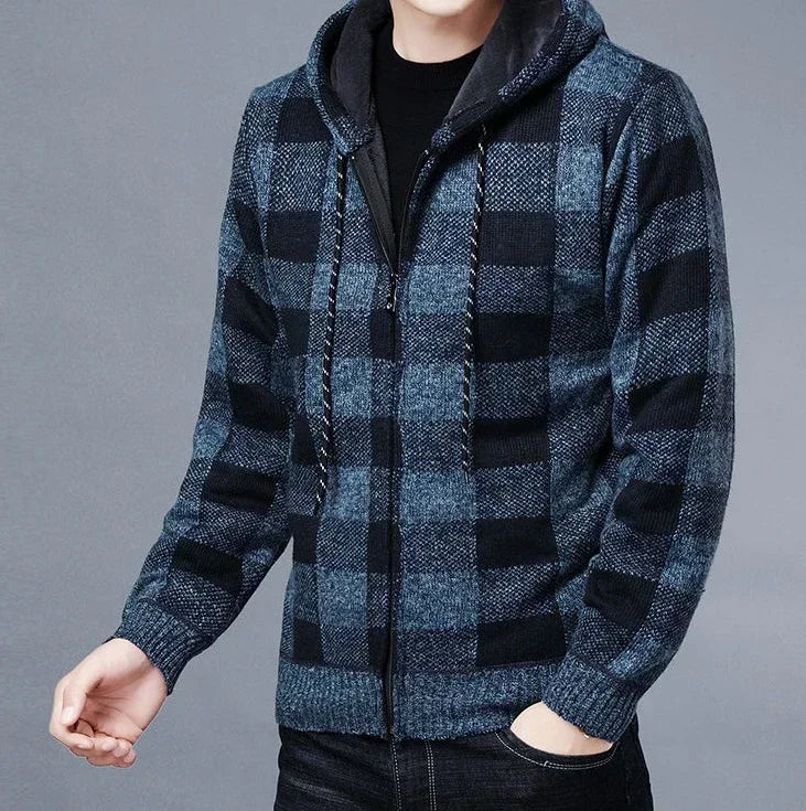 Logan Plaid Hoodie