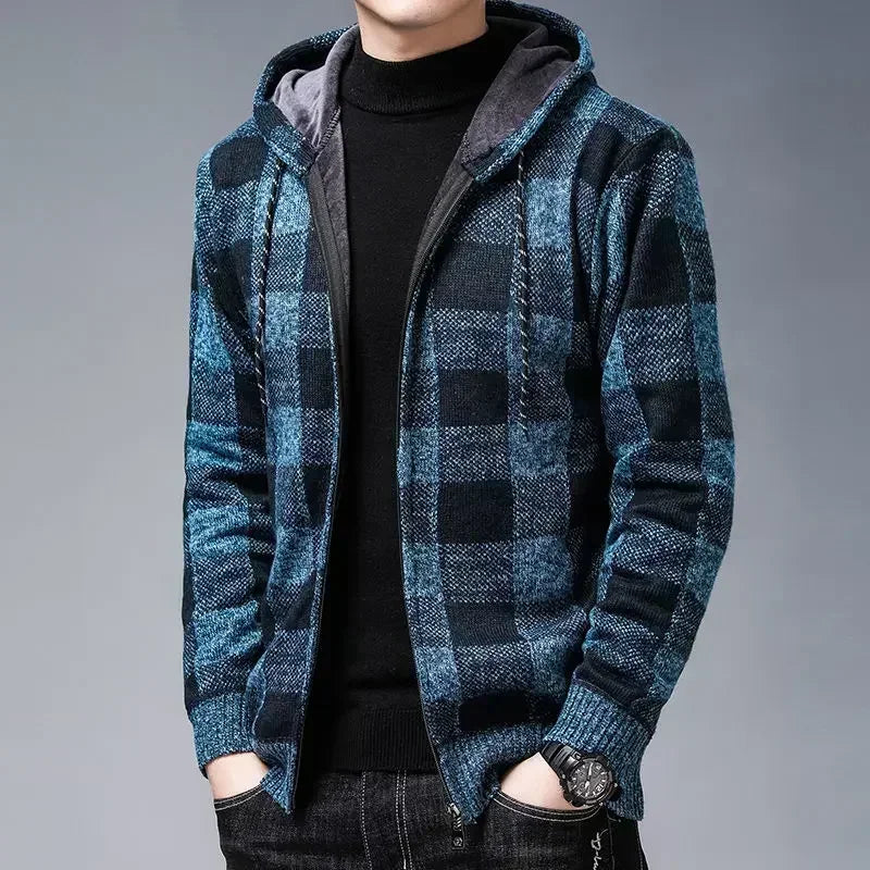 Logan Plaid Hoodie