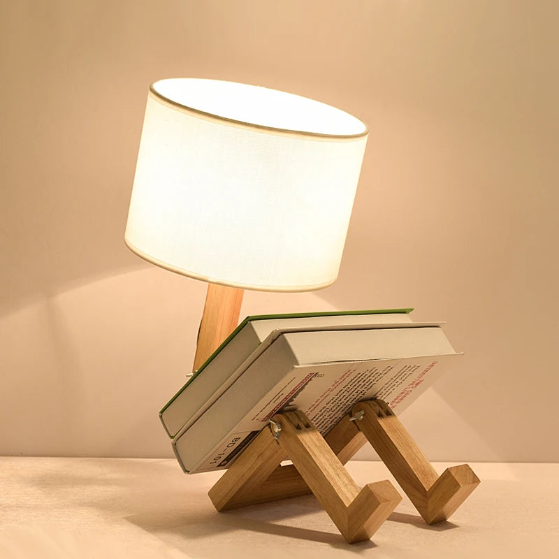 Captain Bamboo Desk Lamp