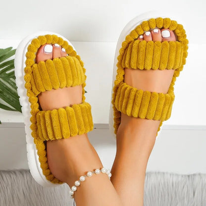 SnuggleStride Women's Indoor Slippers