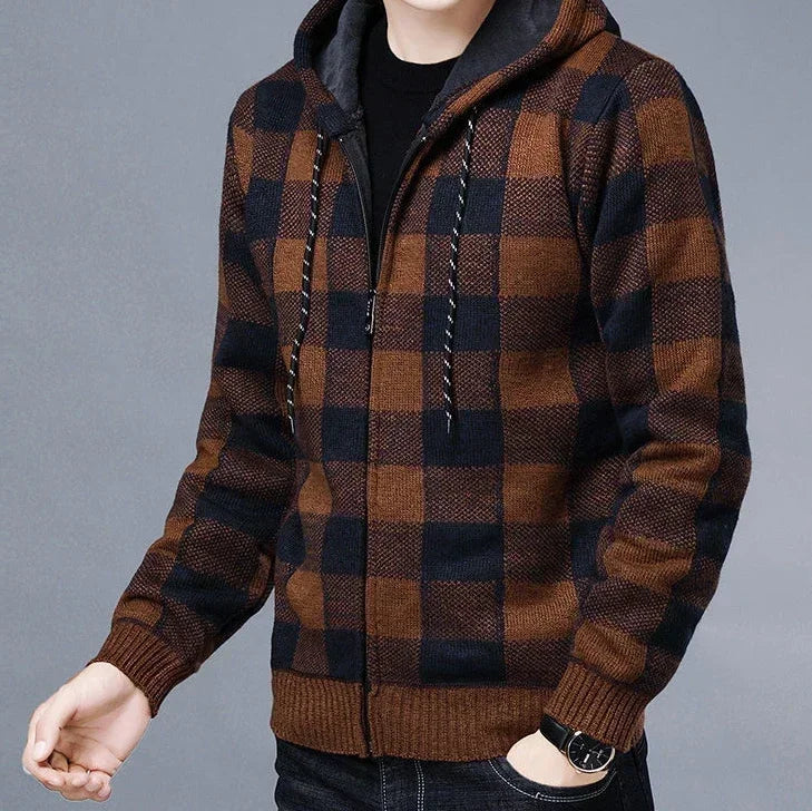 Logan Plaid Hoodie