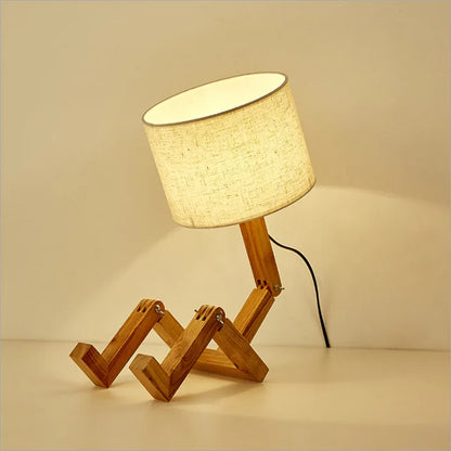 Captain Bamboo Desk Lamp