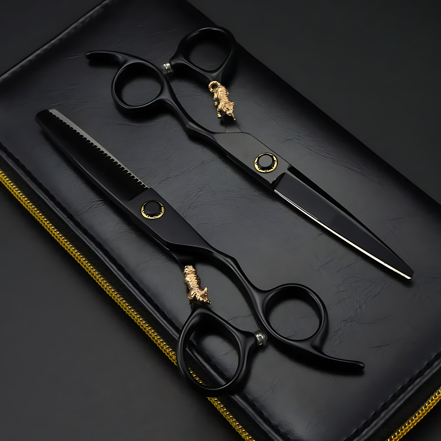 Lusso Golden Tiger Shears Set