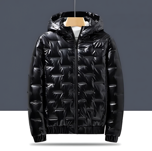 Black Ice Hooded Parka