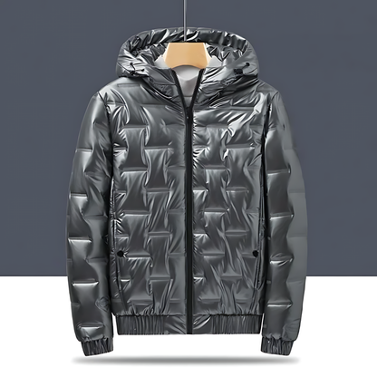 Black Ice Hooded Parka